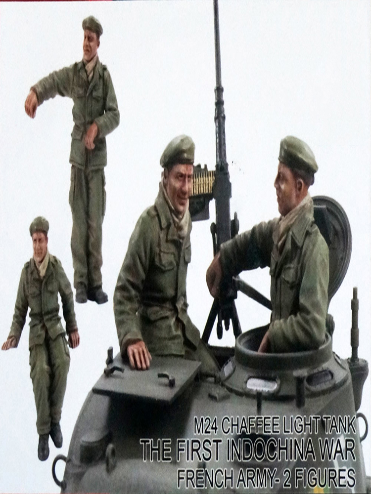 Model Kit Indonesia - Kit de resina soldado do exército