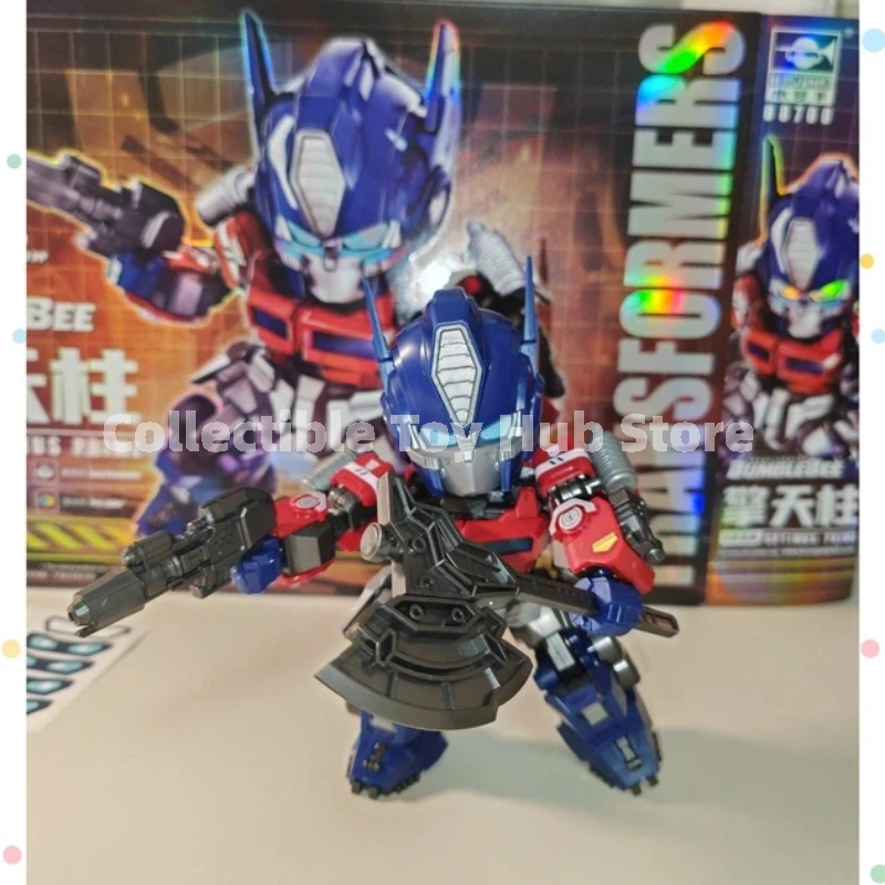Model Kit Robot - Transformers Bumblebee Movie Q-Version Optimus Prime