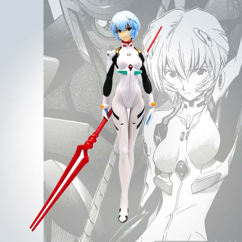 Model Kit Evangelion - Figura de Ação Exquisita de Ayanami