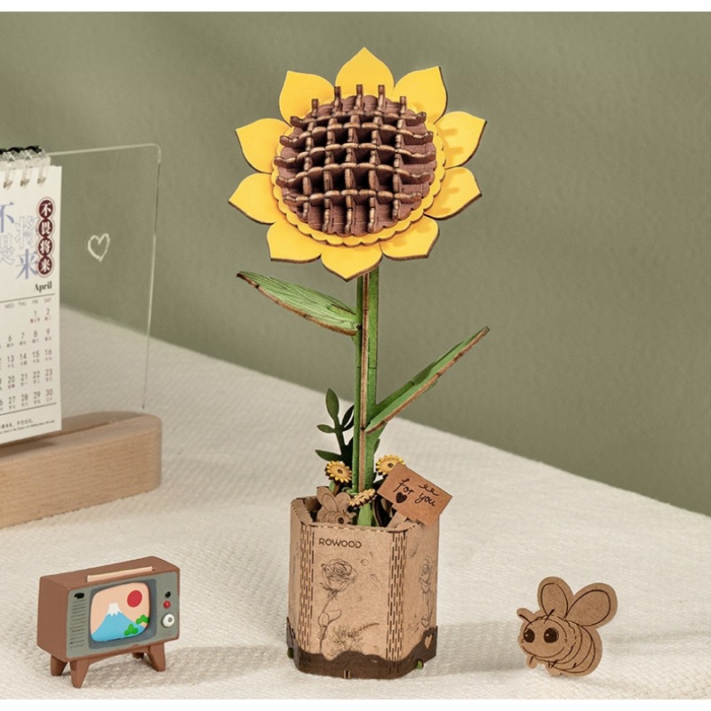 Model Kit Wood - Kit de Montagem DIY de Modelo