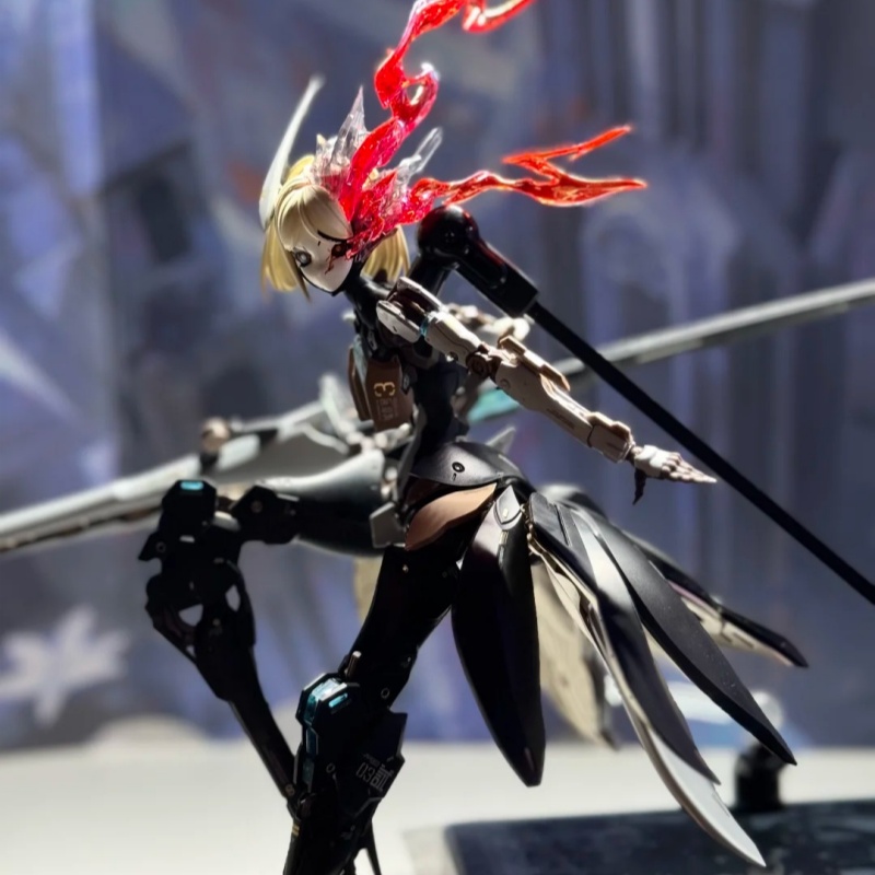 Model Kit Hemoxian - Hemoxian Earnestcore Craft Mecha Musume Rosado