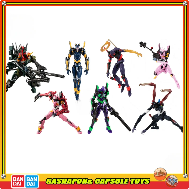 Model Kit Eva 02 - BANDAI-NEON Figuras de ação EVANGELION, coleta