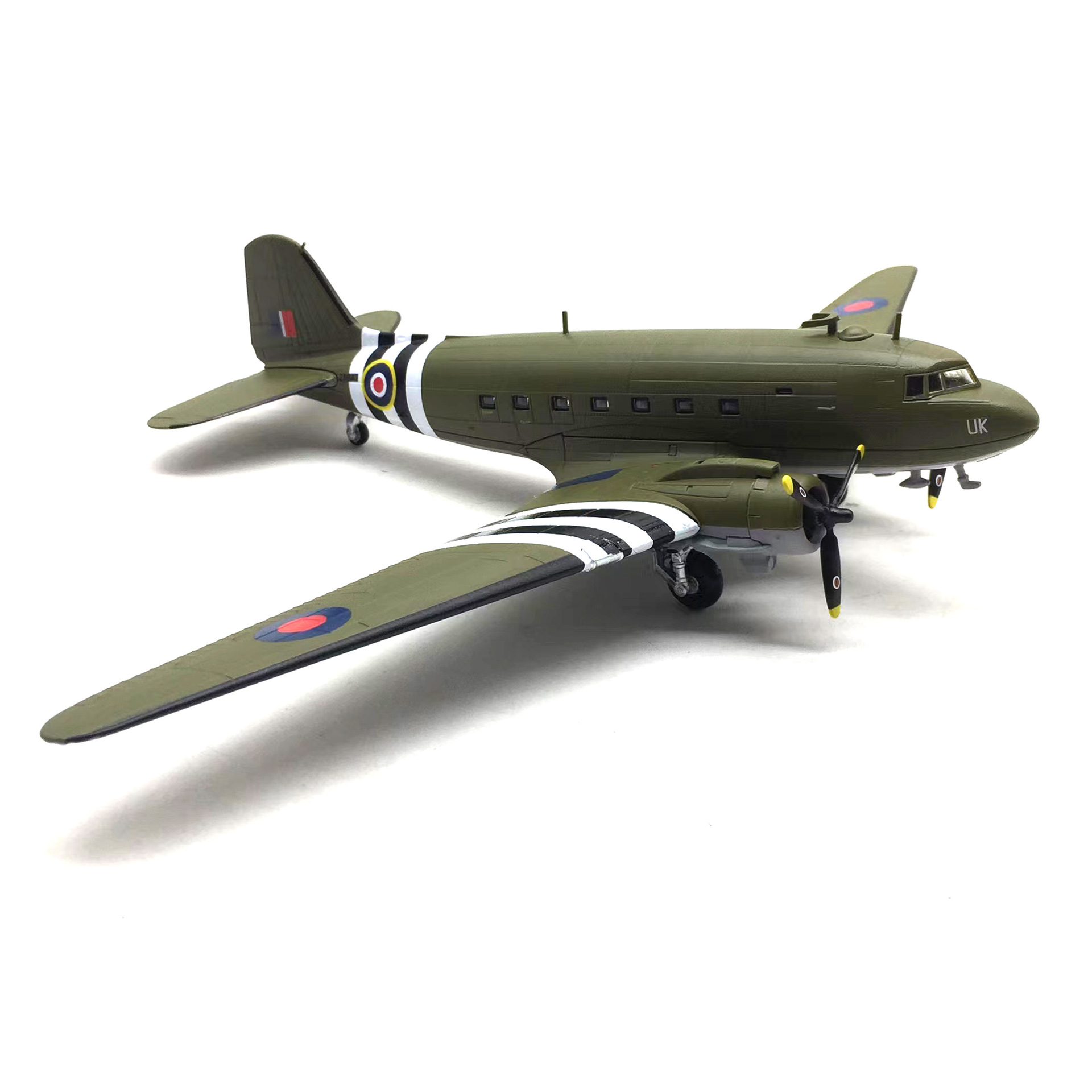 Model Kit Plane - Escala 1/100 modelo de liga fundida