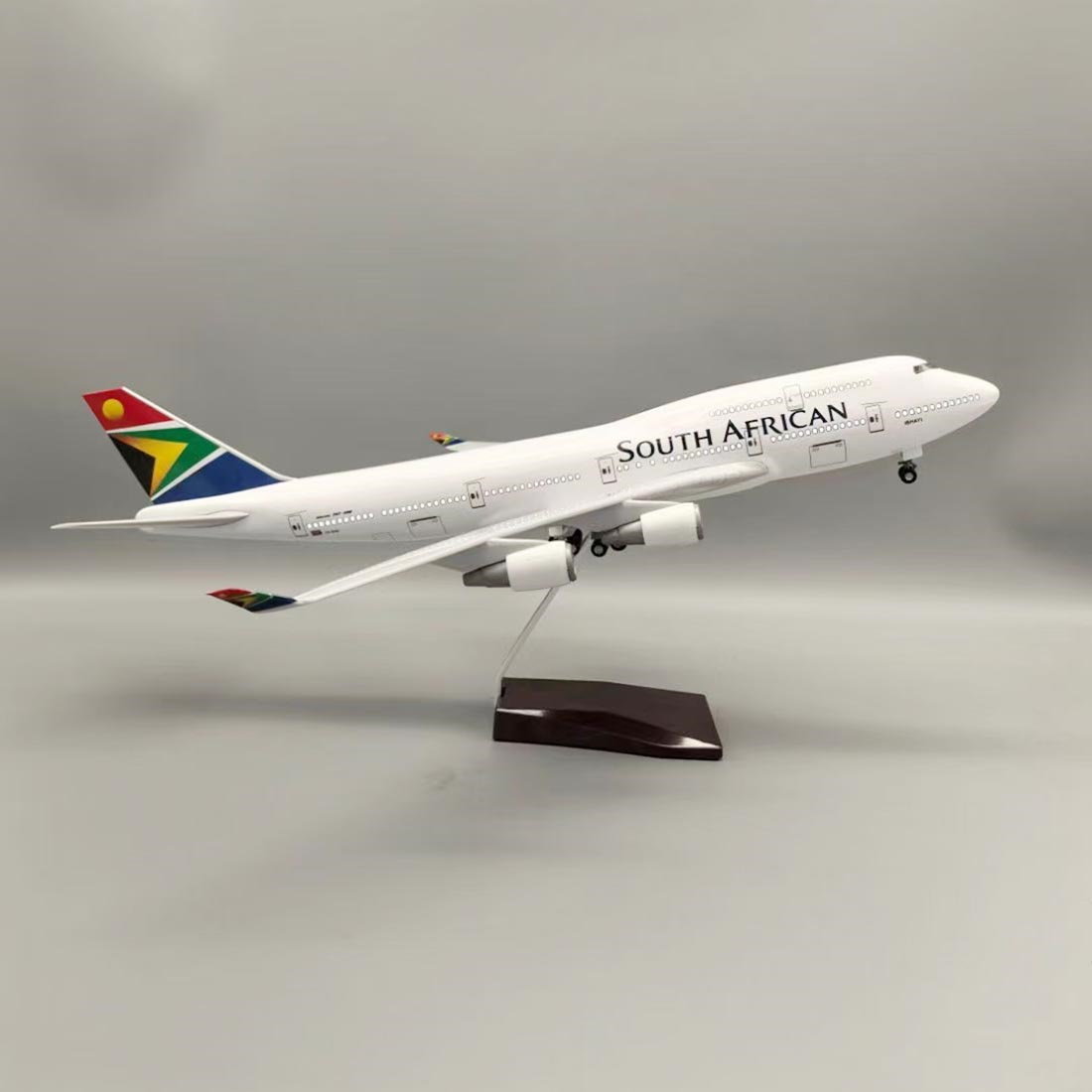 Model Kit Plane - Brinquedos para crianças sul africano 1:150