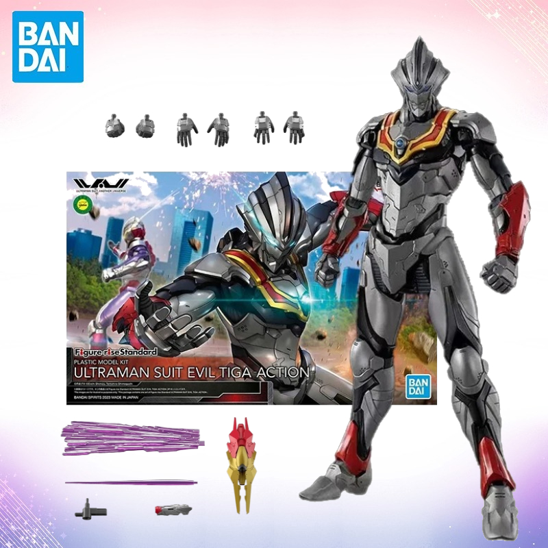 Bandai Original Genuíno Lacrad - Model Kit Ultraman Tiga avaliação e preço