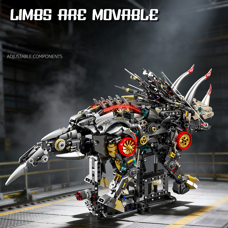 Kit de Blocos de Montar Tricer - Model Kit Robot avaliação e preço