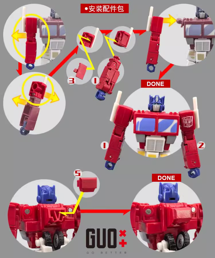 Kits de substituição de braço  - Model Kit Robot avaliação e preço