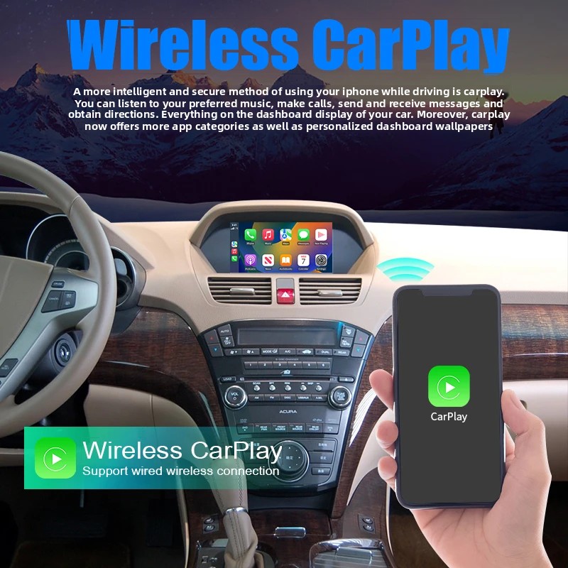 Novo Módulo Wireless Carplay A - Model Kit Indonesia avaliação e preço