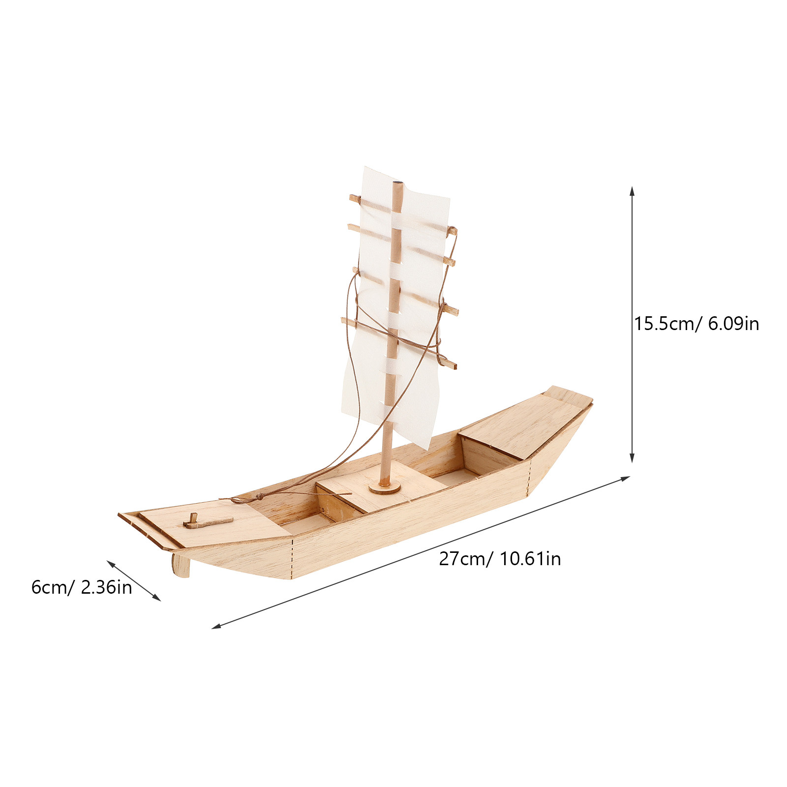 Kit de Barco Modelo DIY, Mini  - Model Kit Wood avaliação e preço