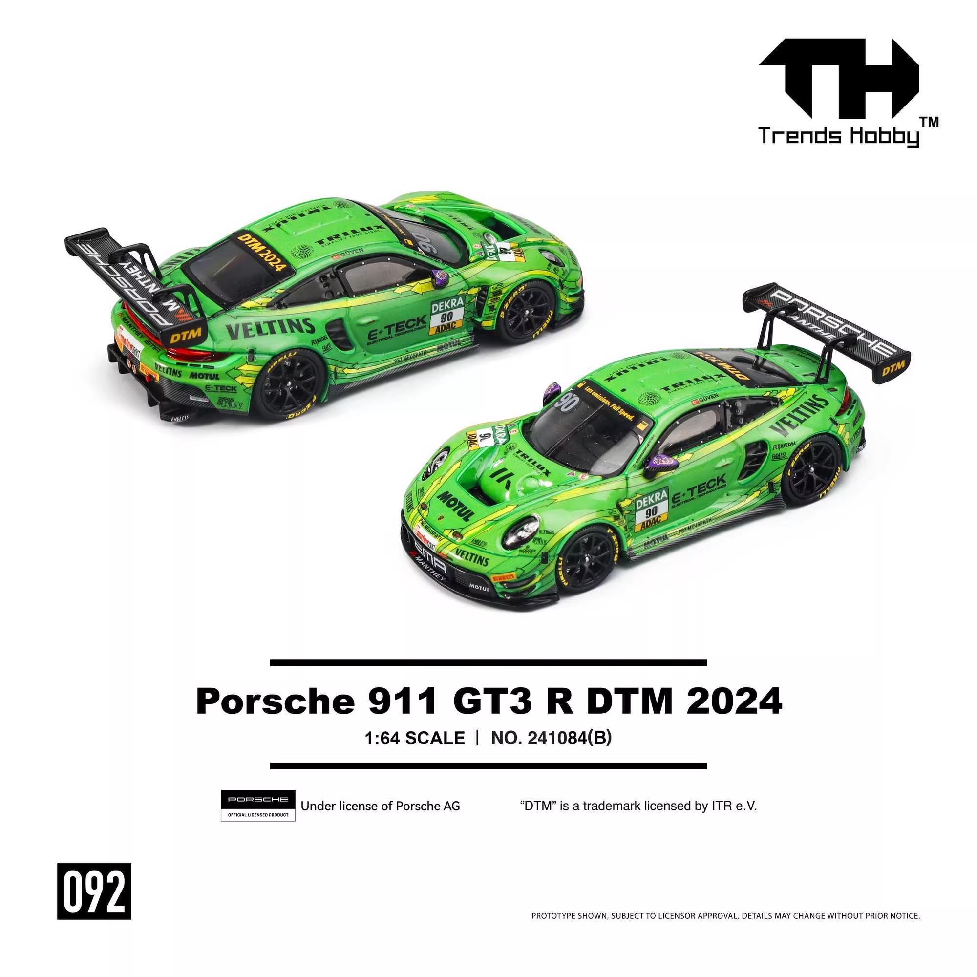 TH 1/64 Porsche 911 GT3 R LeMa - Model Kit Porsche 911 avaliação e preço