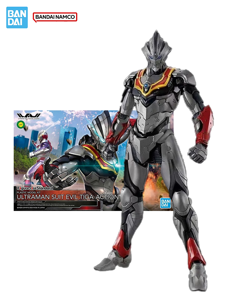 Bandai original genuíno ultram - Model Kit Ultraman Tiga avaliação e preço