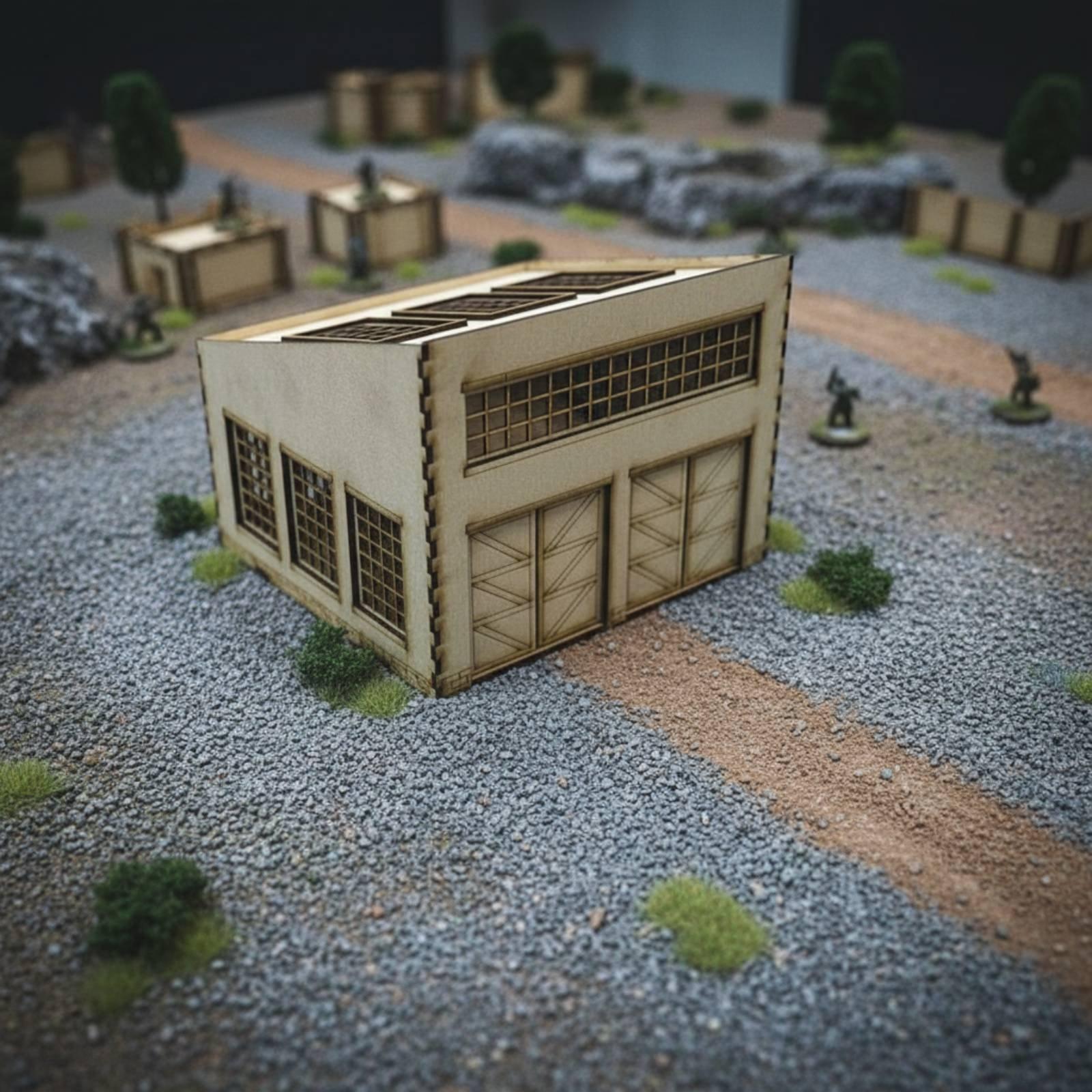 Kit de Armazém de Tanques de M - Model Kit Wood avaliação e preço
