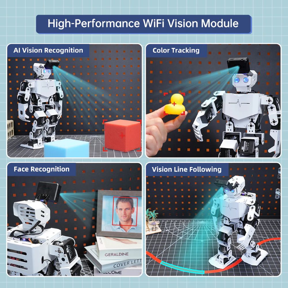Robô Humanoide Hiwonder Tonybo - Model Kit Robot avaliação e preço