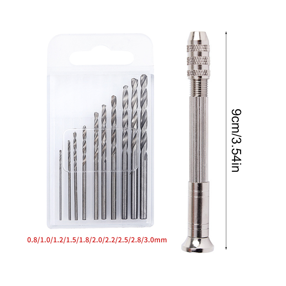 Conjunto de Brocas Manuais com - Pin Vice Micro avaliação e preço