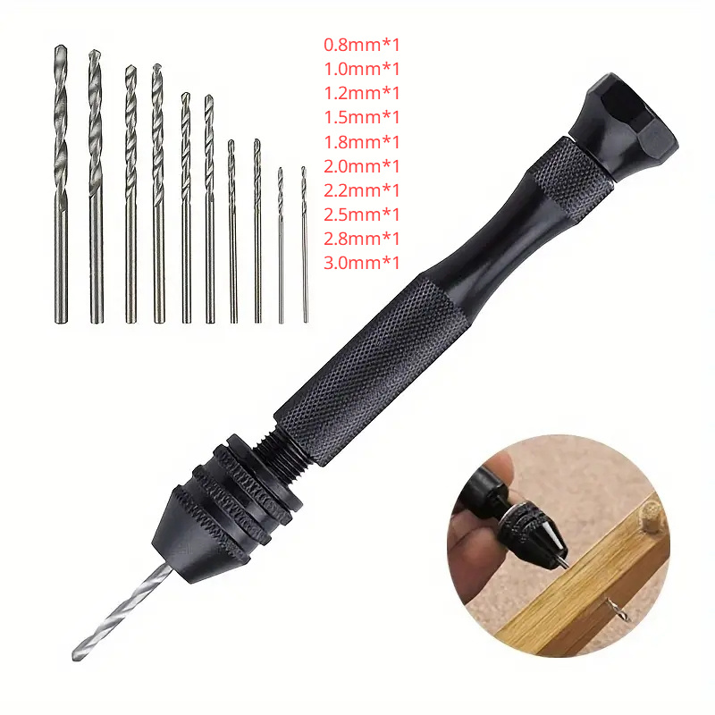 11 pçs/set mini torno de pino  - Pin Vice Micro avaliação e preço