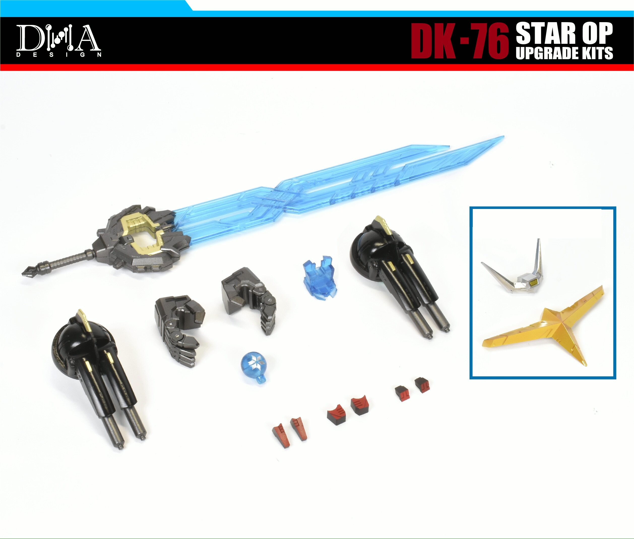 Kit de atualização DNA DK-76 p - Model Kit Robot avaliação e preço