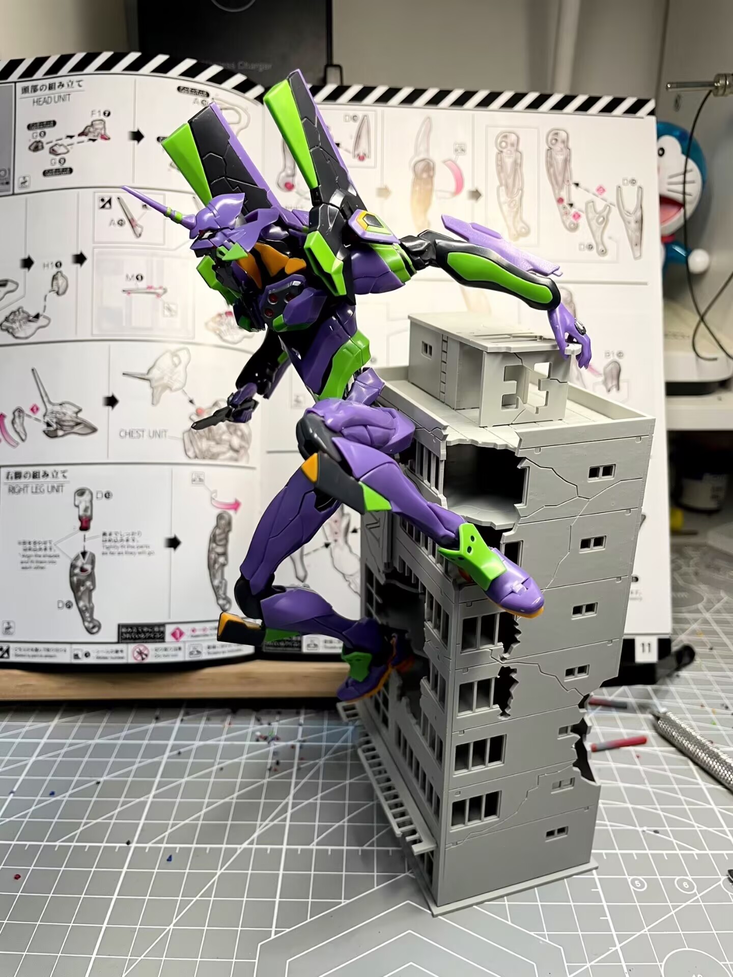 Estoque quente rg evangelion m - Model Kit Eva 02 avaliação e preço