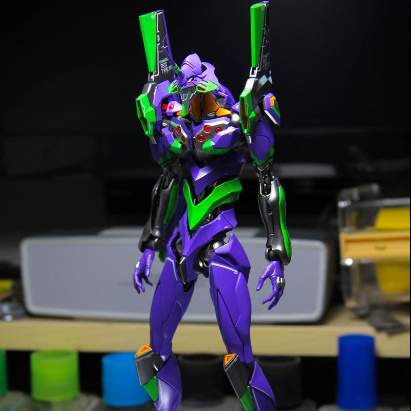 Estoque quente rg evangelion m - Model Kit Eva 02 avaliação e preço